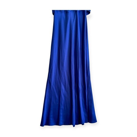 Hugo Boss Blue Dacosa GC Maxi Dress, Size 42 EU, Cobalt Blue, NWT - Picture 3 of 16